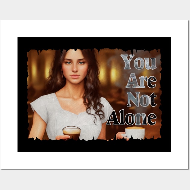 You are not alone Wall Art by Henry Drae